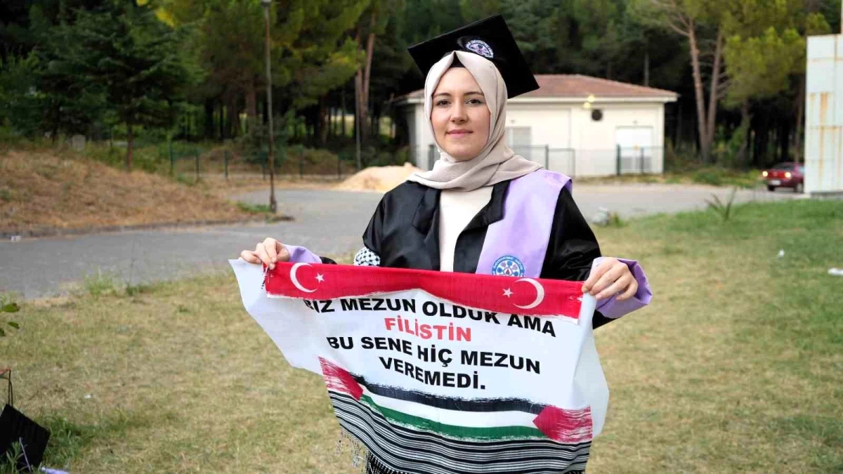 Bursa Uludağ Üniversitesi Mezunlarından Filistin’e Destek